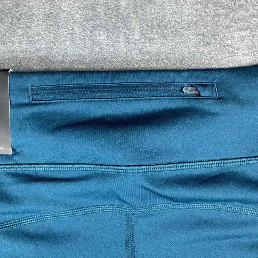 Nike Womens Epic Run Tight FIT Crop Blue Running Leggings 938602-425 Size S